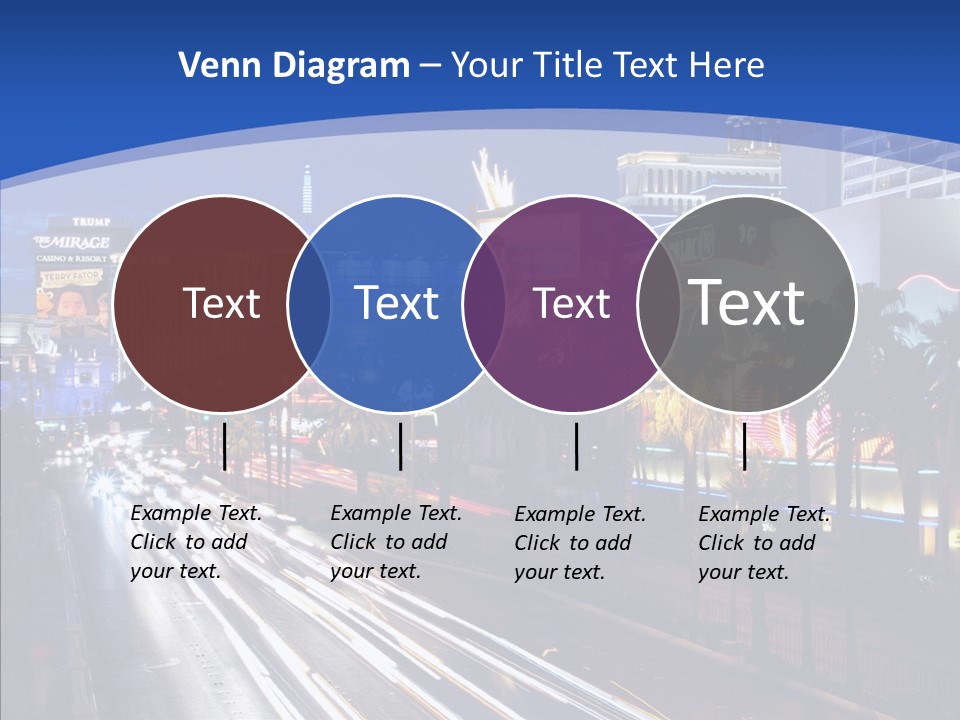 America Resort Reflection PowerPoint Template