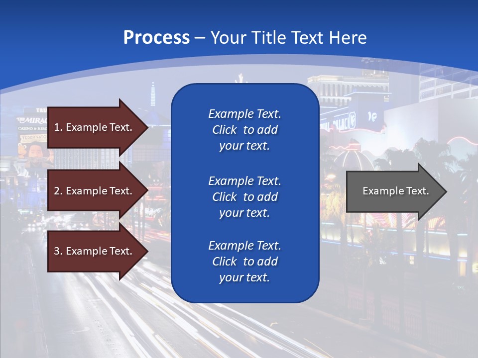 America Resort Reflection PowerPoint Template