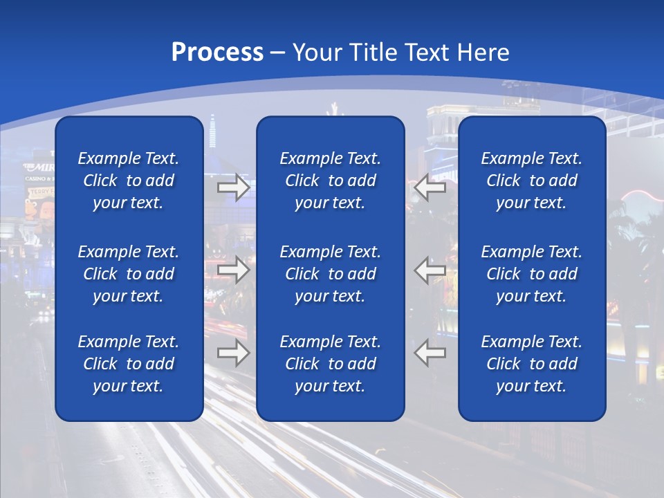 America Resort Reflection PowerPoint Template