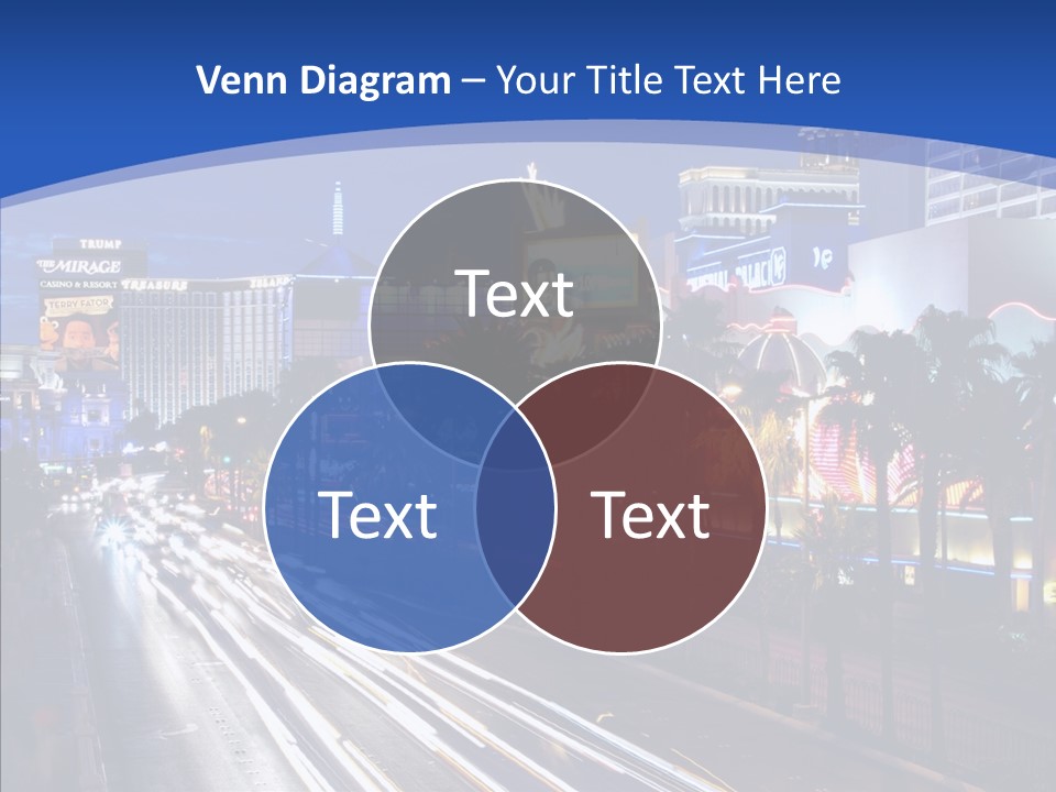America Resort Reflection PowerPoint Template