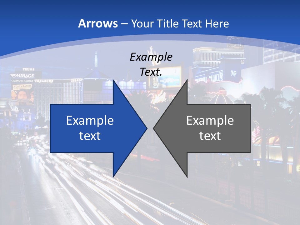 America Resort Reflection PowerPoint Template