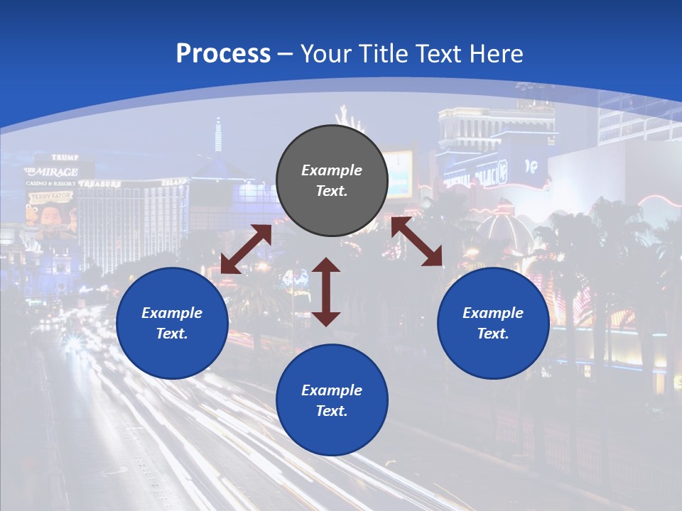 America Resort Reflection PowerPoint Template