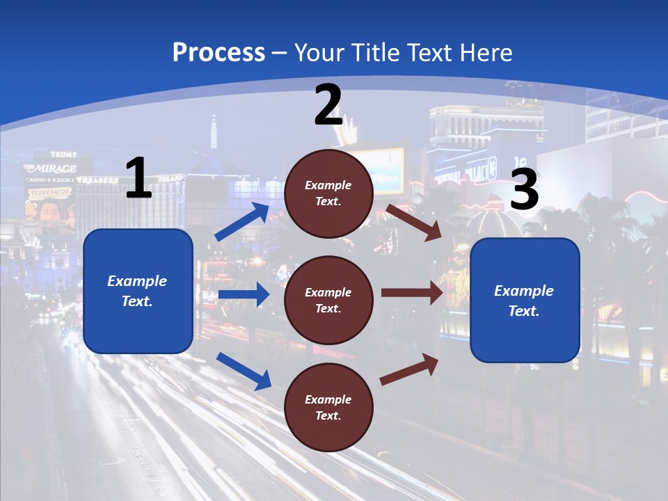 America Resort Reflection PowerPoint Template