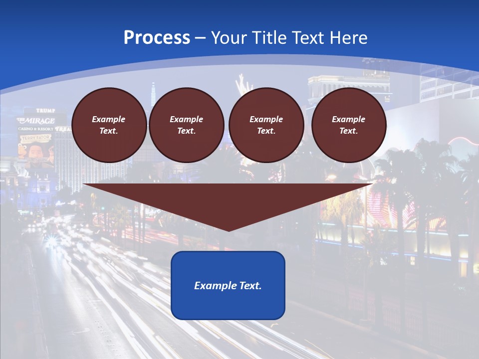 America Resort Reflection PowerPoint Template