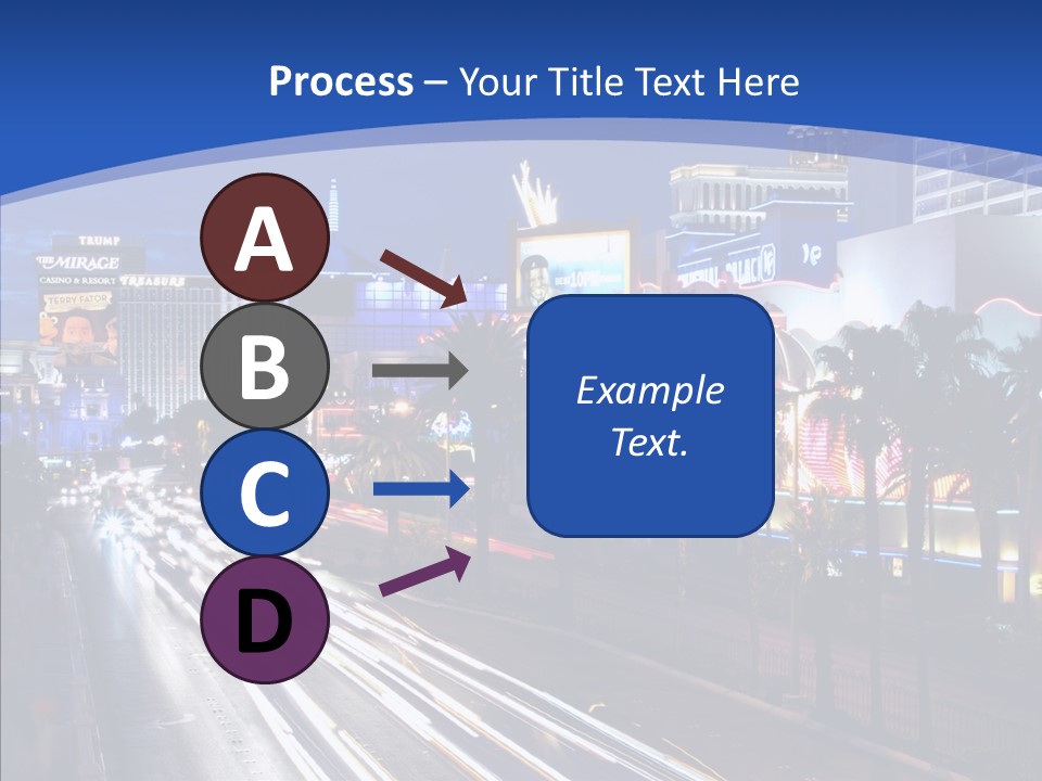 America Resort Reflection PowerPoint Template