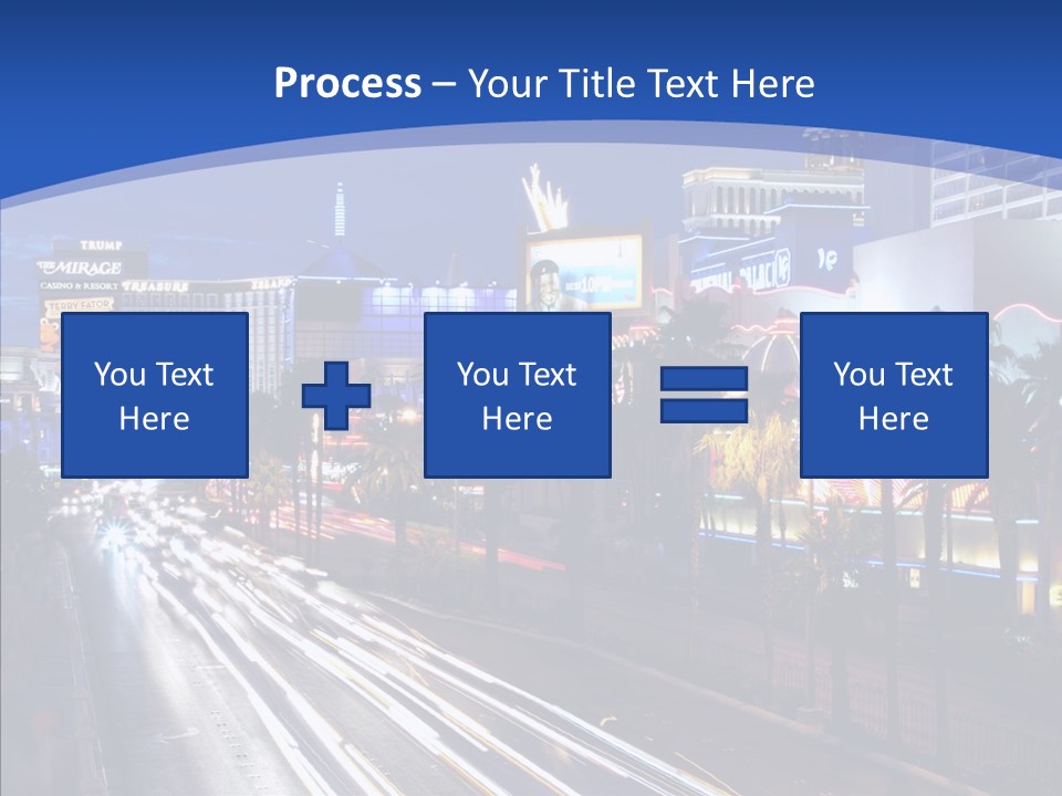 America Resort Reflection PowerPoint Template