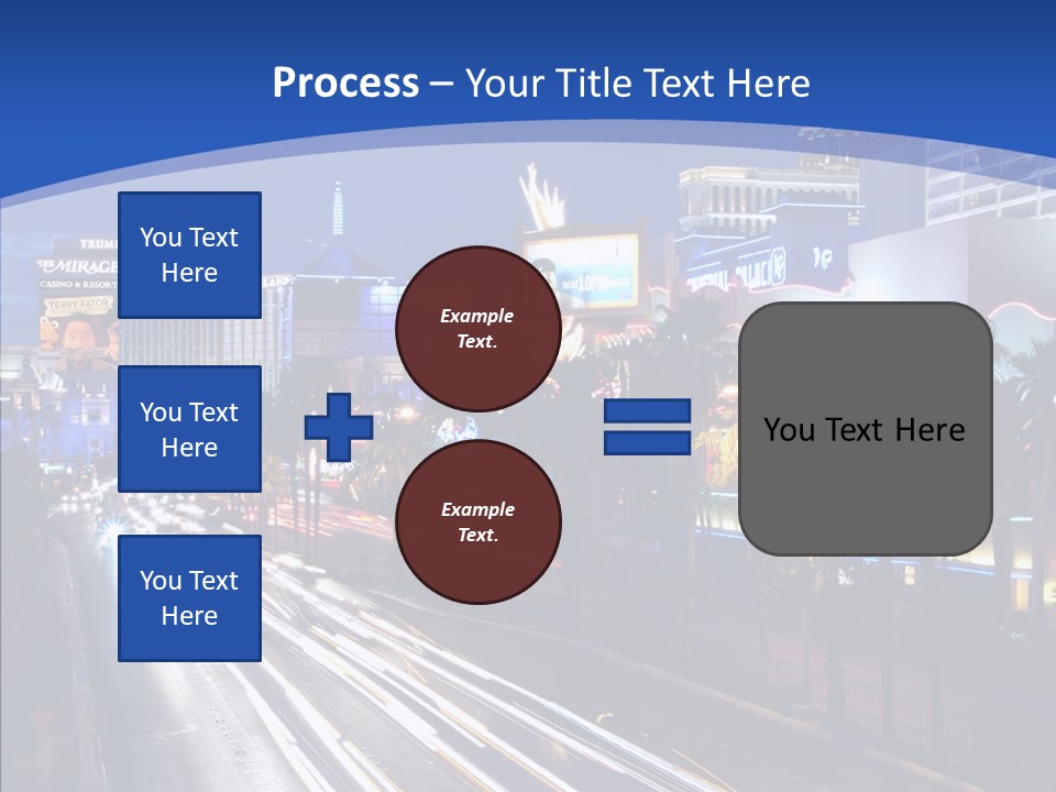 America Resort Reflection PowerPoint Template