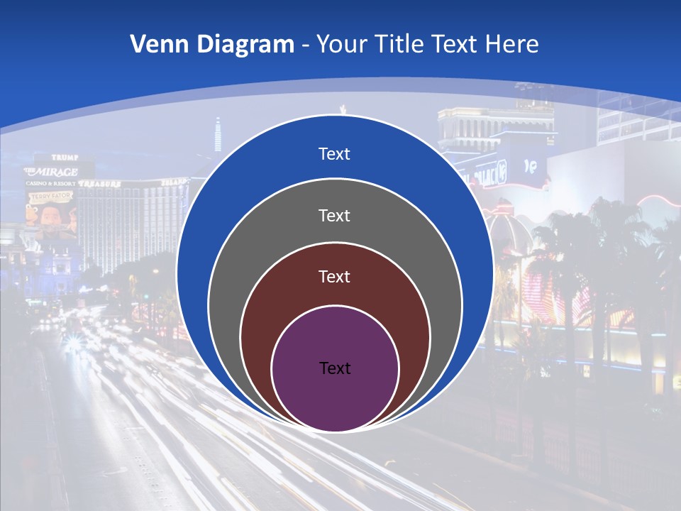 America Resort Reflection PowerPoint Template