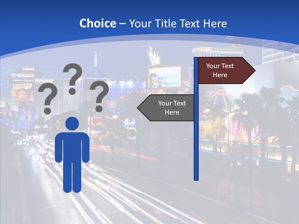 America Resort Reflection PowerPoint Template