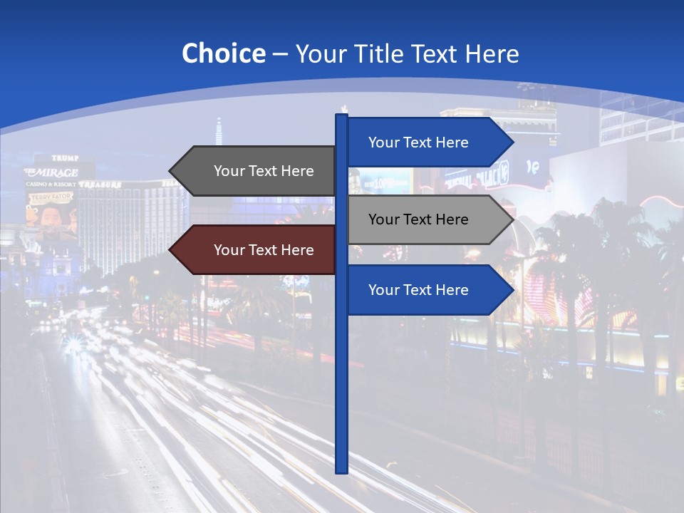 America Resort Reflection PowerPoint Template