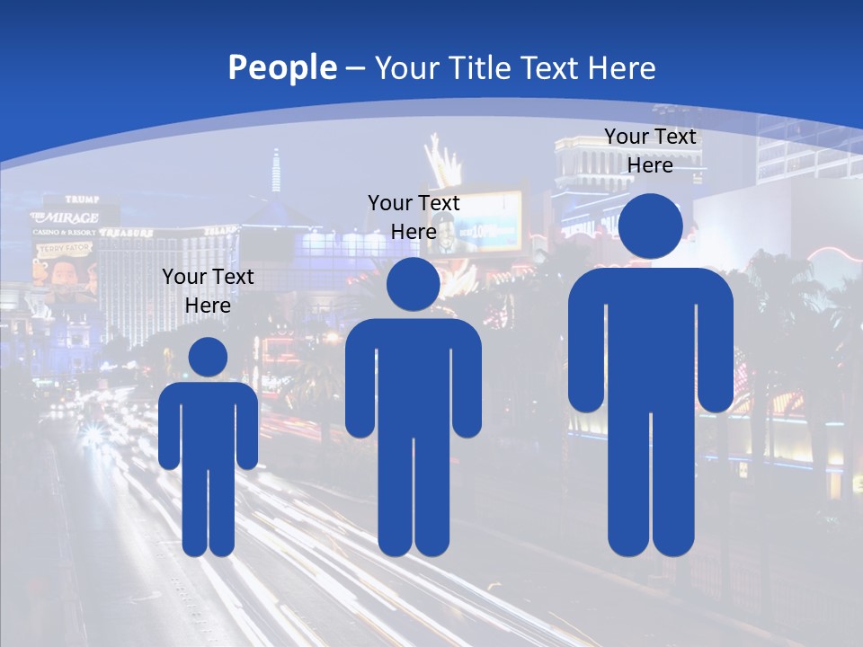 America Resort Reflection PowerPoint Template