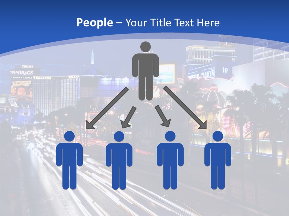 America Resort Reflection PowerPoint Template