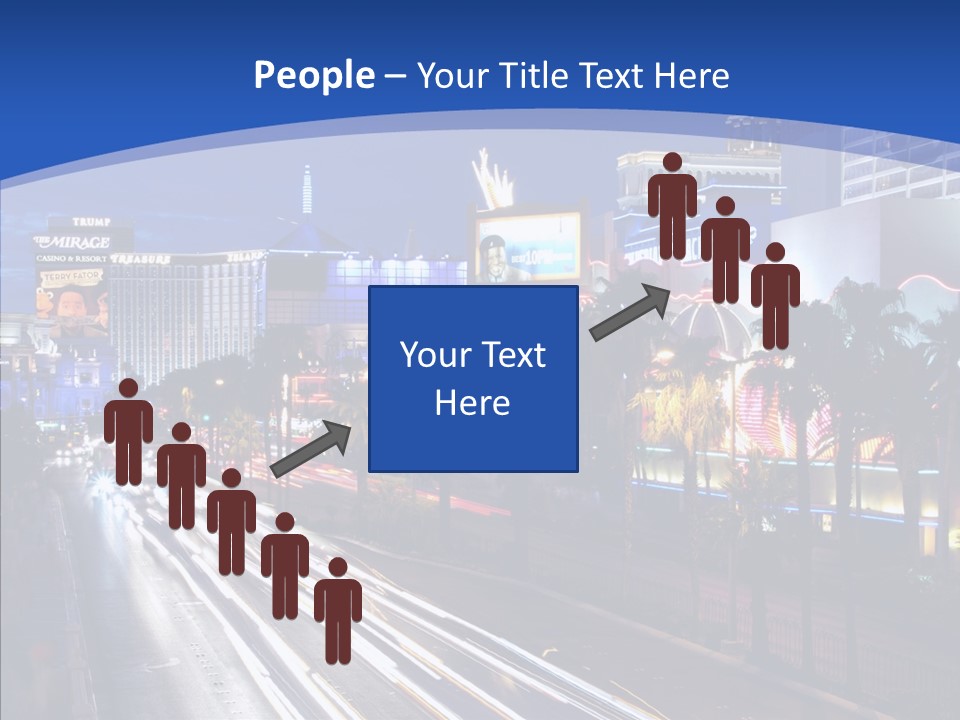 America Resort Reflection PowerPoint Template