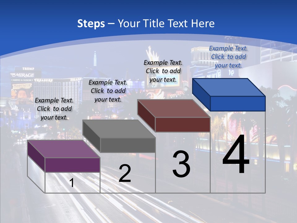 America Resort Reflection PowerPoint Template
