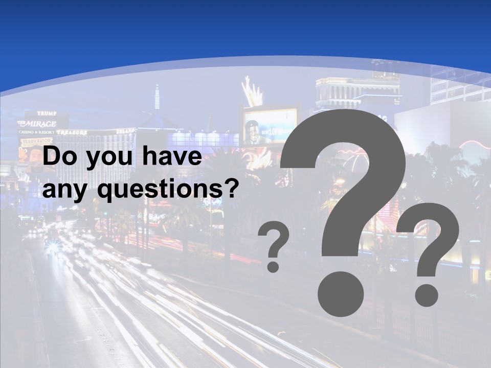 America Resort Reflection PowerPoint Template