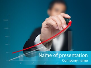 Illustration Write Showing PowerPoint Template