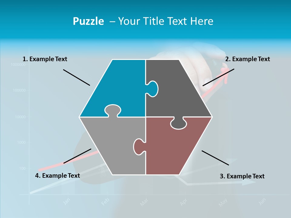Illustration Write Showing PowerPoint Template