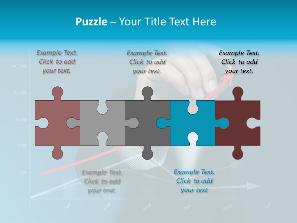 Illustration Write Showing PowerPoint Template