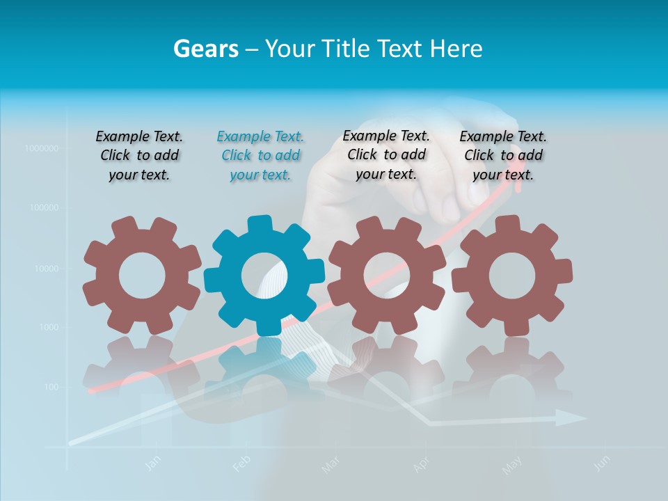 Illustration Write Showing PowerPoint Template