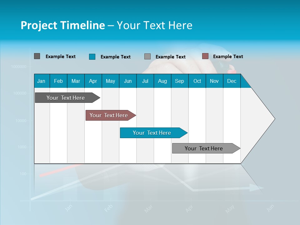 Illustration Write Showing PowerPoint Template