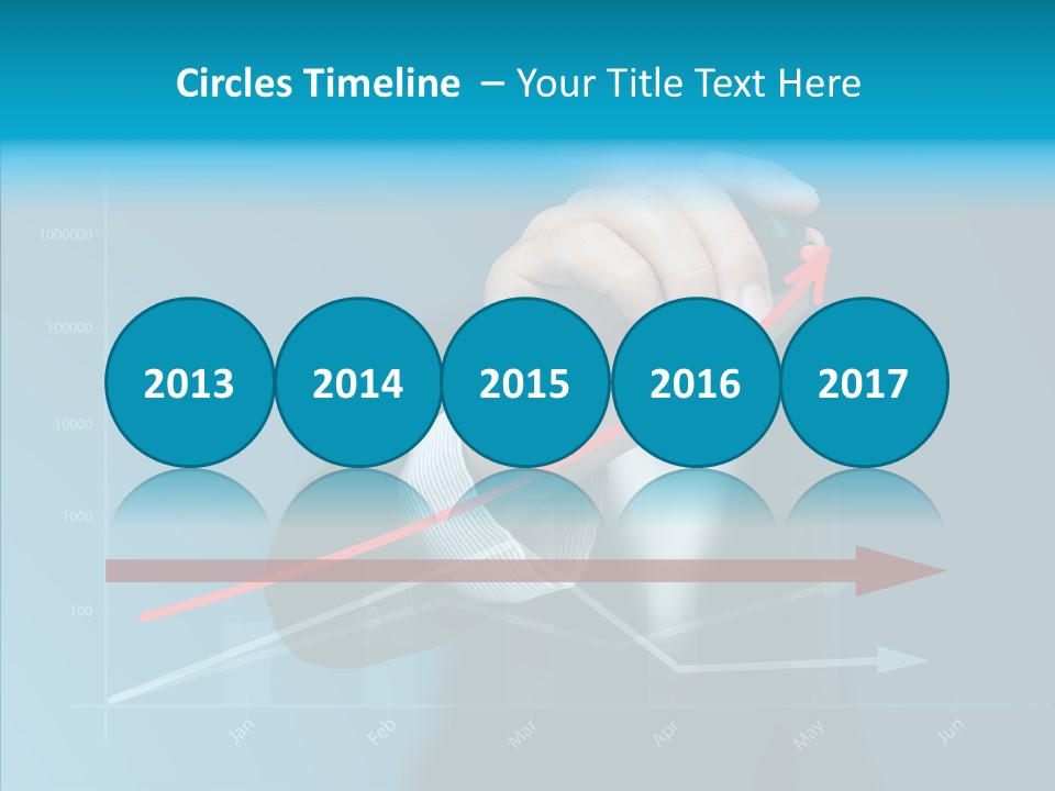 Illustration Write Showing PowerPoint Template