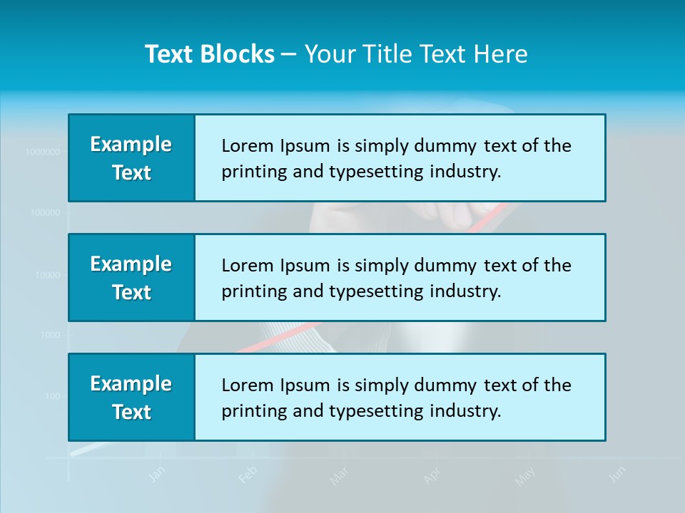Illustration Write Showing PowerPoint Template