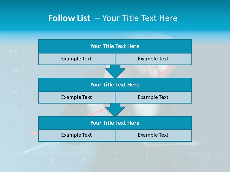 Illustration Write Showing PowerPoint Template
