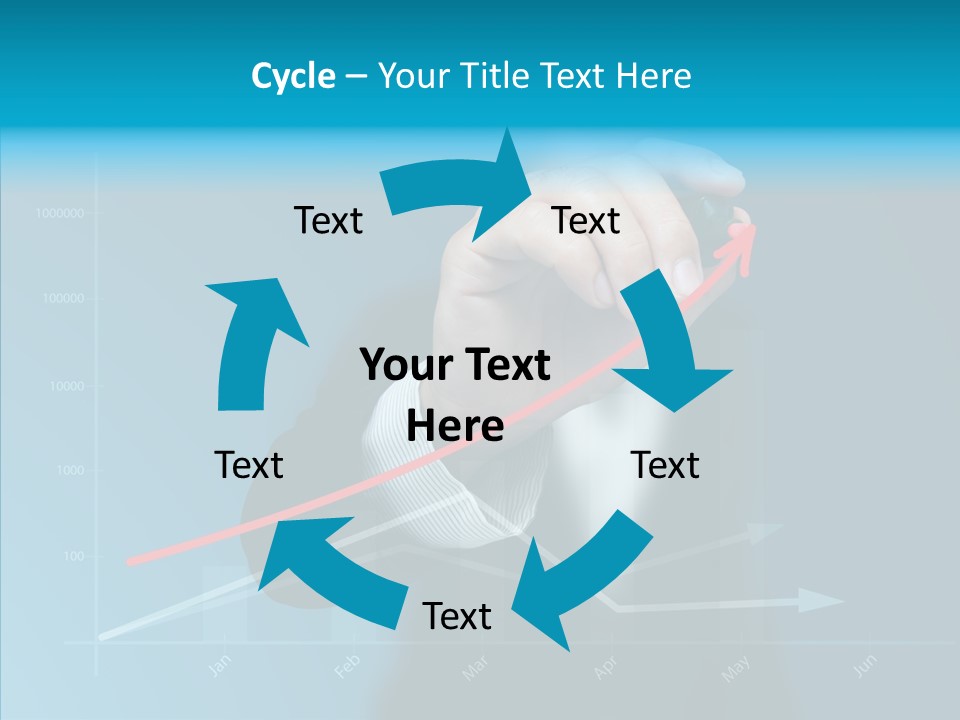 Illustration Write Showing PowerPoint Template