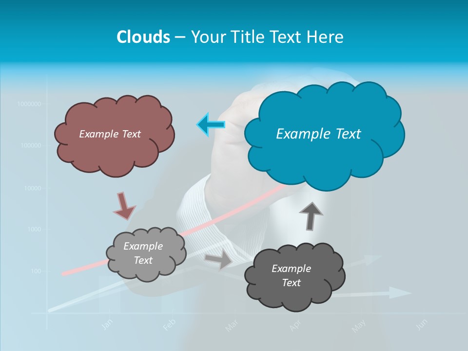 Illustration Write Showing PowerPoint Template