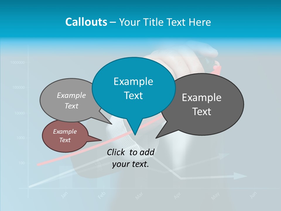 Illustration Write Showing PowerPoint Template