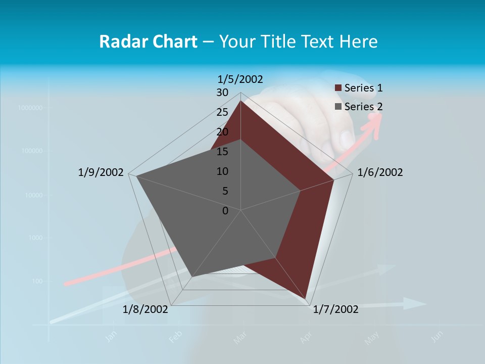 Illustration Write Showing PowerPoint Template