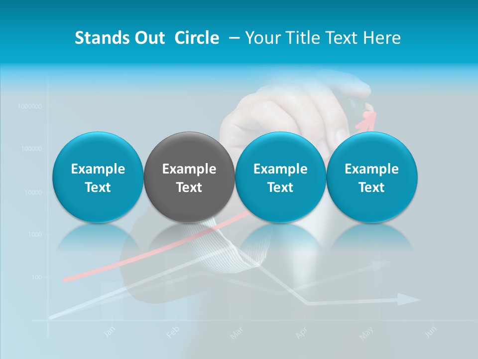 Illustration Write Showing PowerPoint Template
