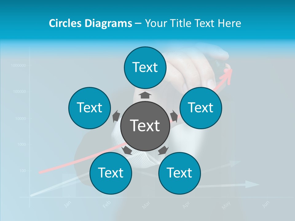 Illustration Write Showing PowerPoint Template