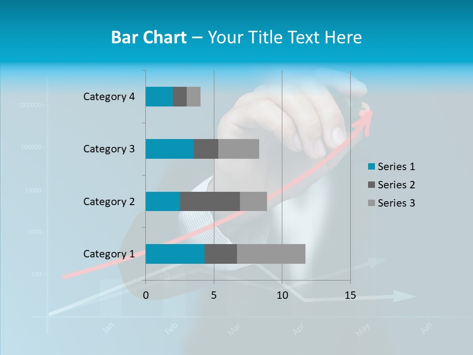 Illustration Write Showing PowerPoint Template