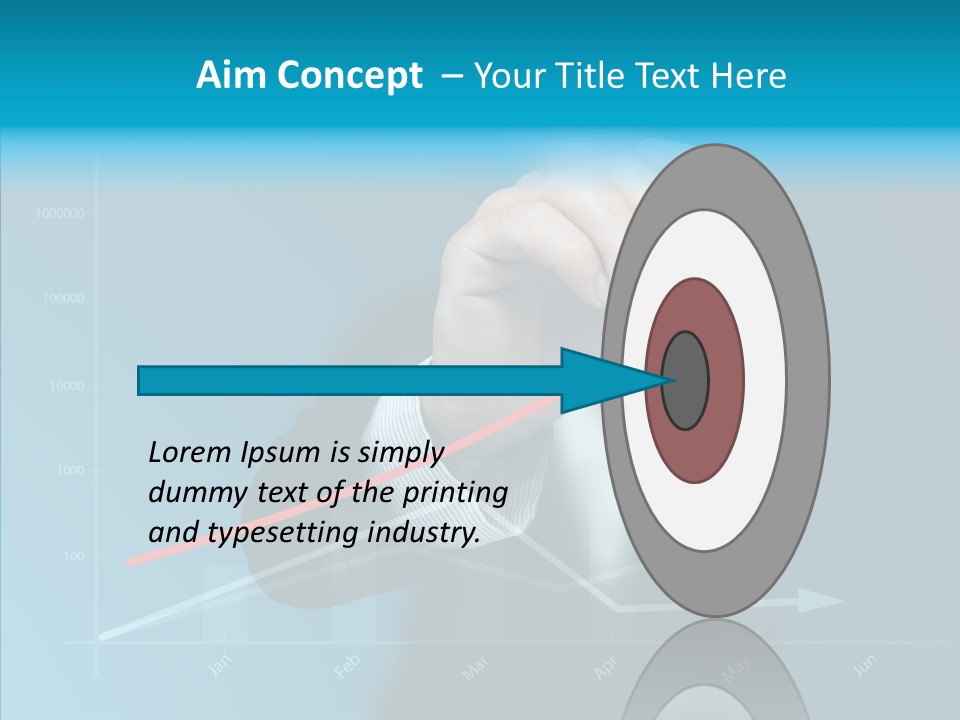 Illustration Write Showing PowerPoint Template