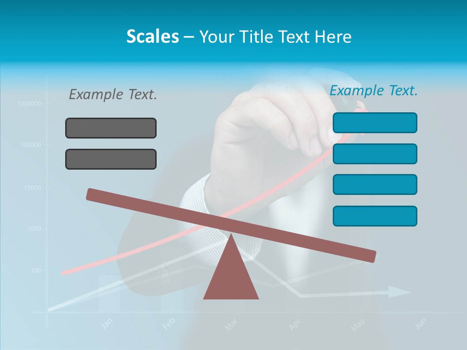 Illustration Write Showing PowerPoint Template