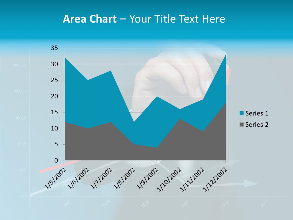 Illustration Write Showing PowerPoint Template