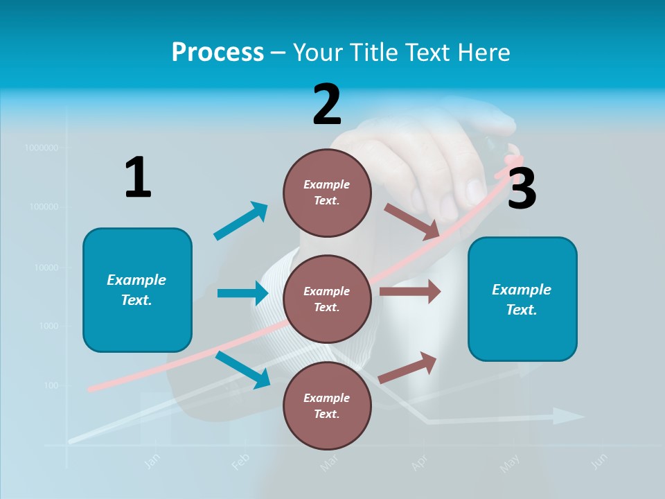 Illustration Write Showing PowerPoint Template