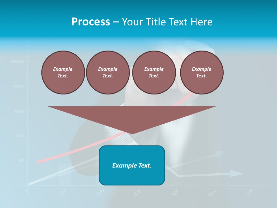 Illustration Write Showing PowerPoint Template