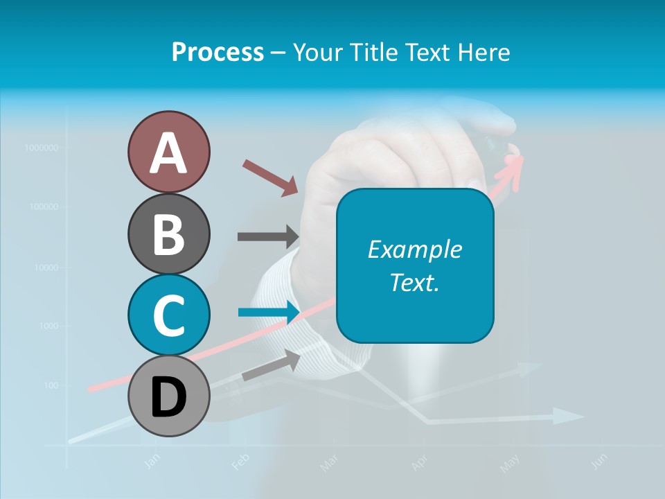 Illustration Write Showing PowerPoint Template