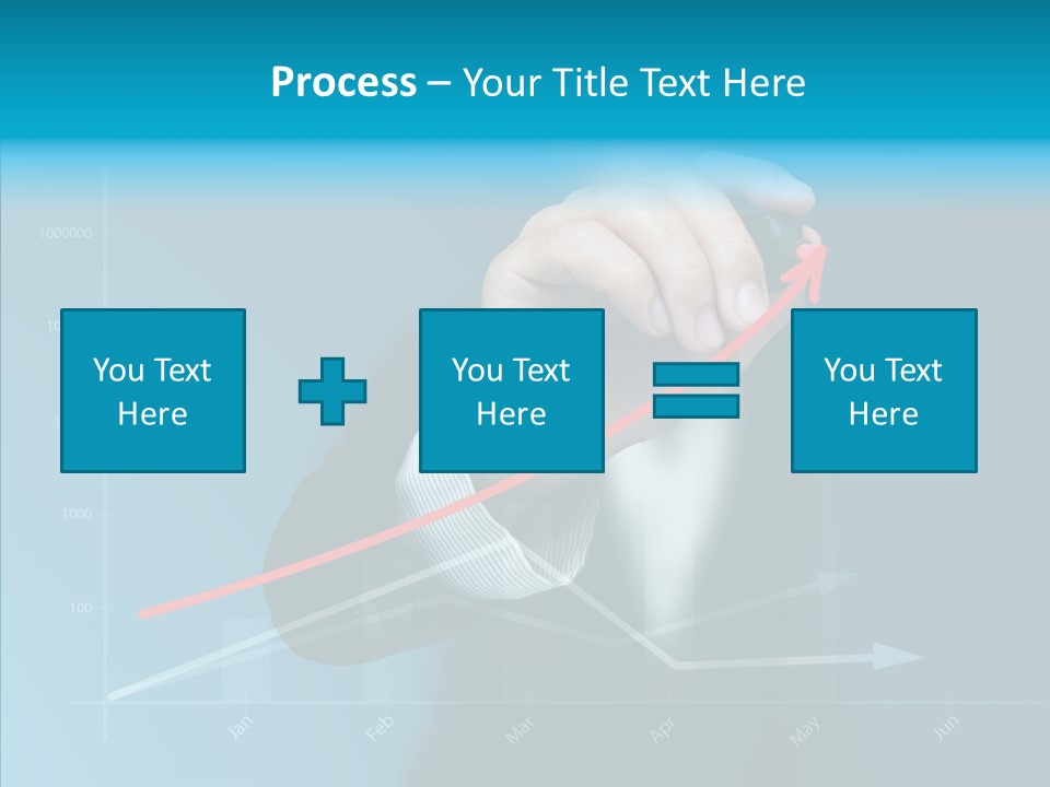 Illustration Write Showing PowerPoint Template
