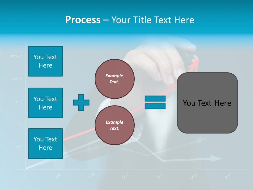 Illustration Write Showing PowerPoint Template