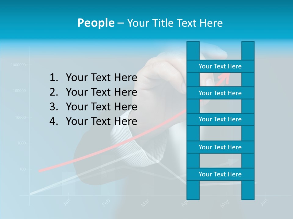 Illustration Write Showing PowerPoint Template