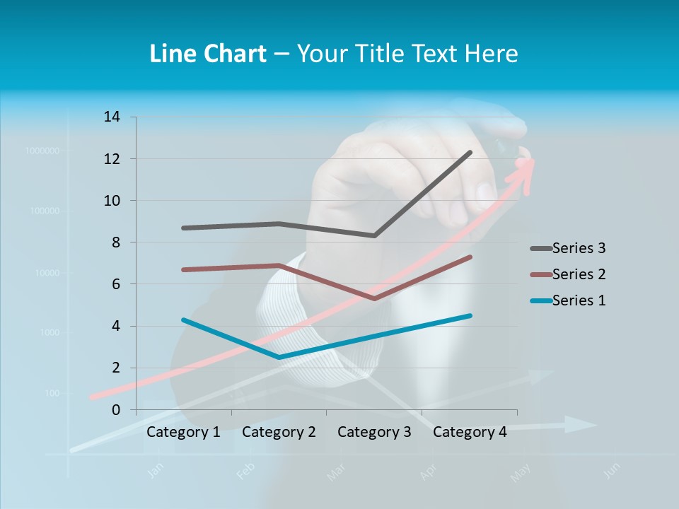 Illustration Write Showing PowerPoint Template