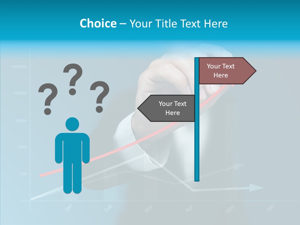 Illustration Write Showing PowerPoint Template