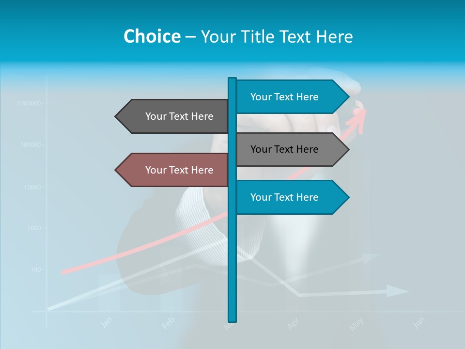 Illustration Write Showing PowerPoint Template