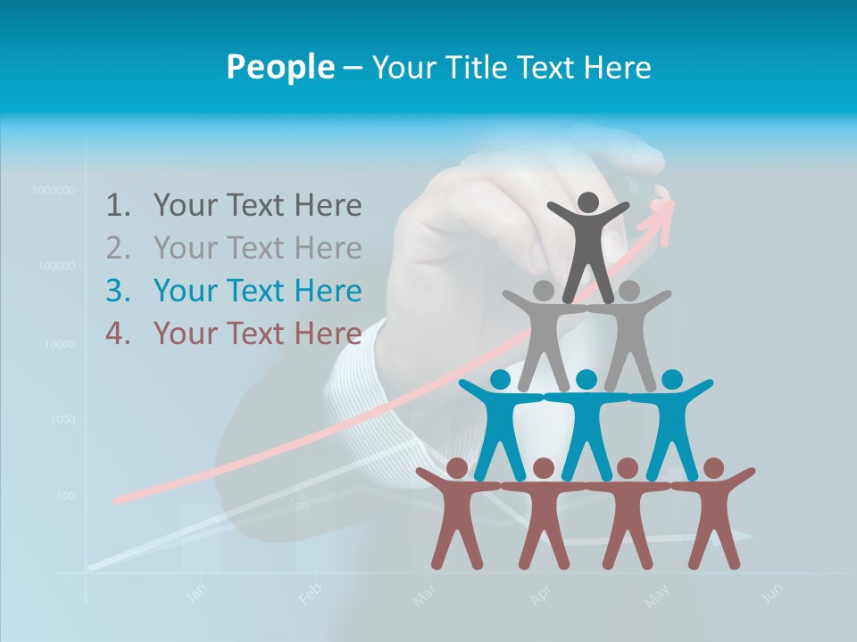 Illustration Write Showing PowerPoint Template