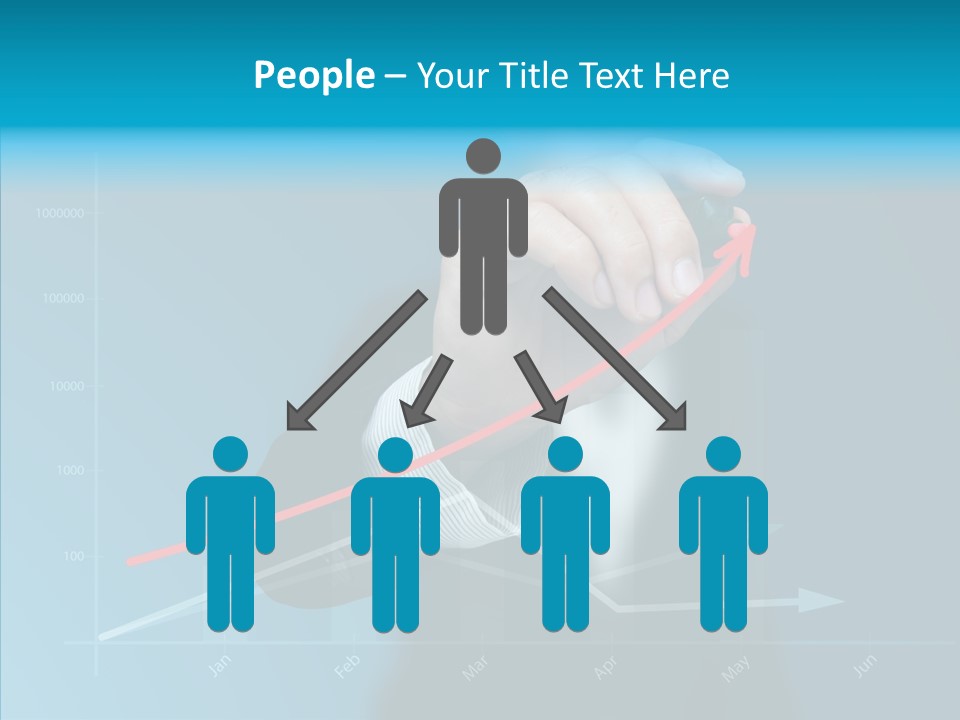 Illustration Write Showing PowerPoint Template