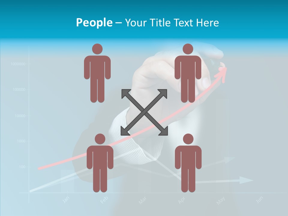 Illustration Write Showing PowerPoint Template