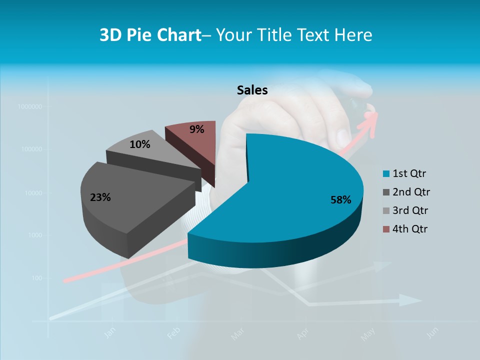 Illustration Write Showing PowerPoint Template
